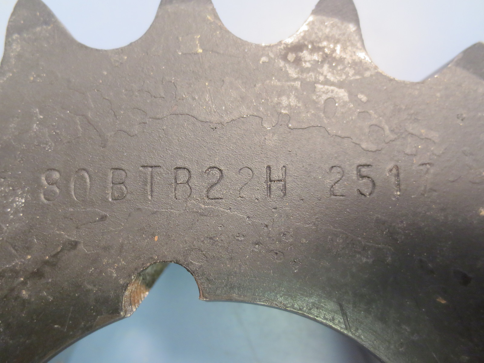 Martin Single Row Hub Sprocket Model 80BTB22H 2517 3-1/8″ Bore 22 Teeth