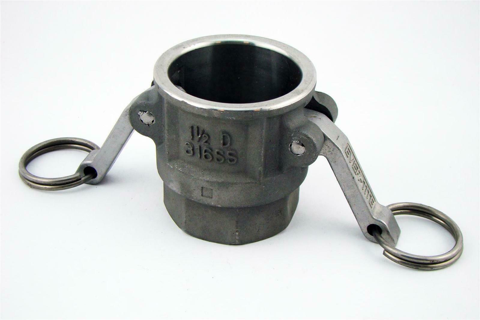 Etc Ever-Tite 316Ss 1.5″ Cam And Groove Coupler Camlock Fitting