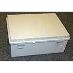 Bud Industries NBF-32014 Light Gray Acrylonitrile Butadiene Styrene Wall Moun…