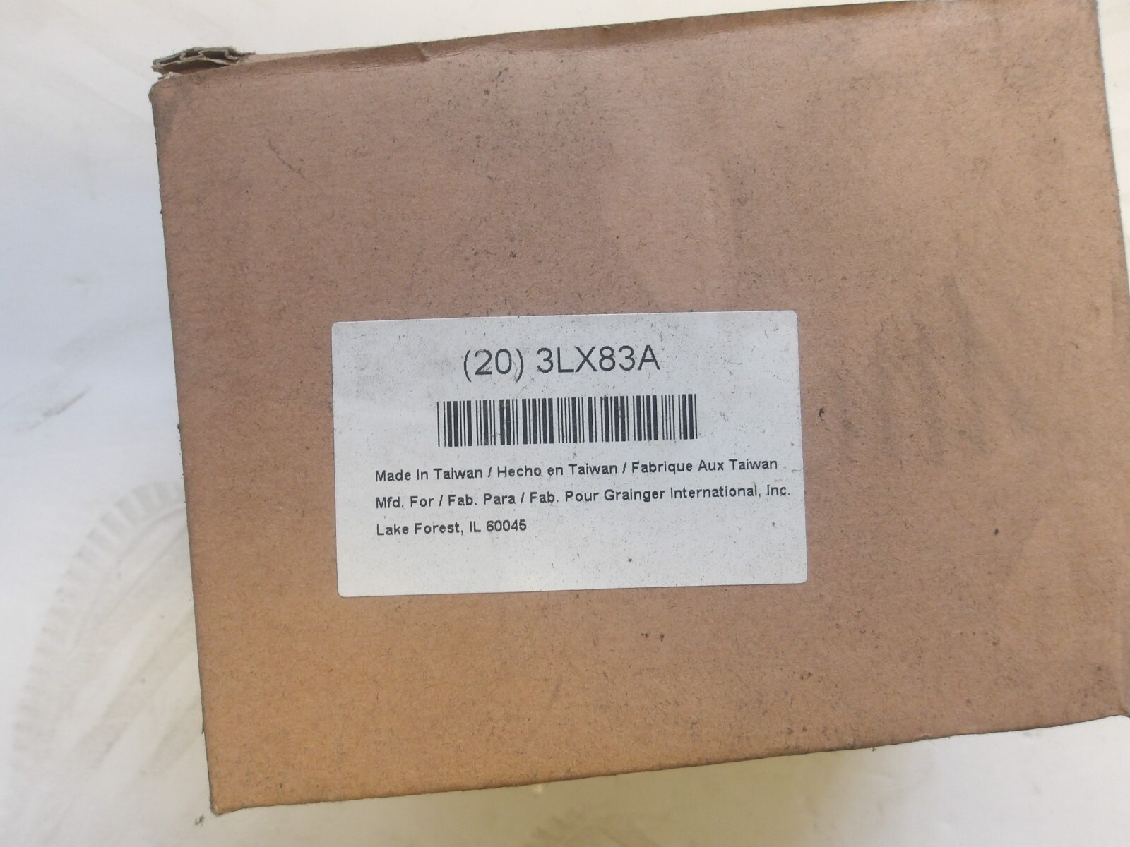 GRAINGER P/N: 3LX83A 43MM STEEL SAFETY CLIP (LOT OF 20 BAGS – 500 TOTAL CLIPS)