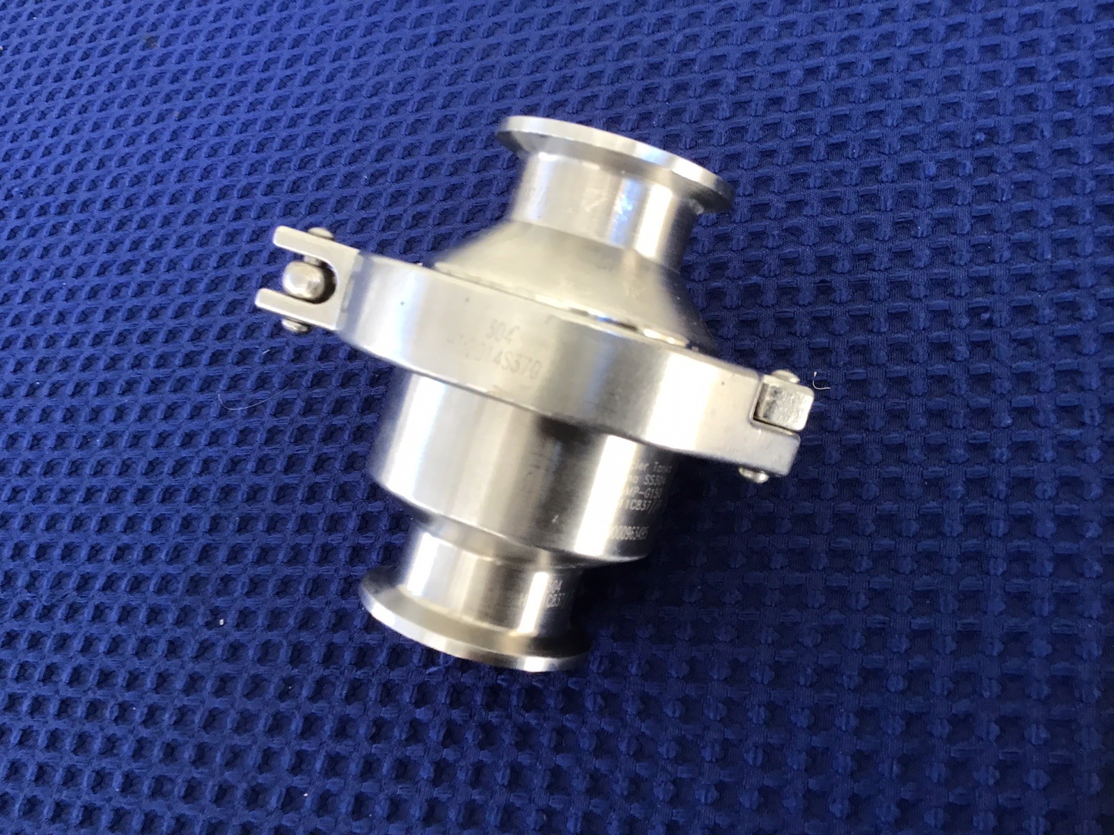 Glacier Tanks G45-MP-G150 1.5 Inch Tri Clamp Check Valve SS104 Stainless