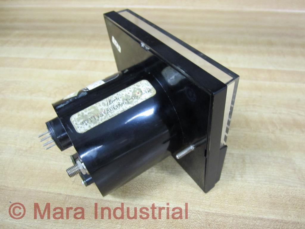 General Electric D-1255K16-705 Meter Relay GE D1255K16705 W/Panel