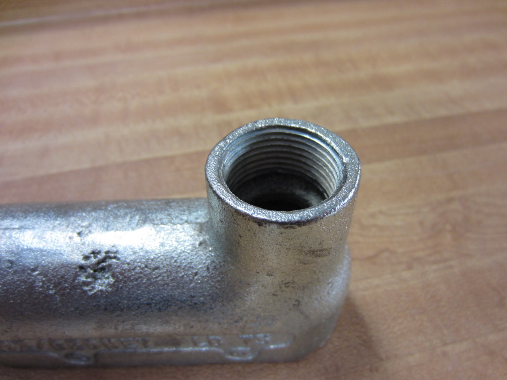 OZ Gedney LB75 LB-75 Conduit Body Type LB Size 3/4″