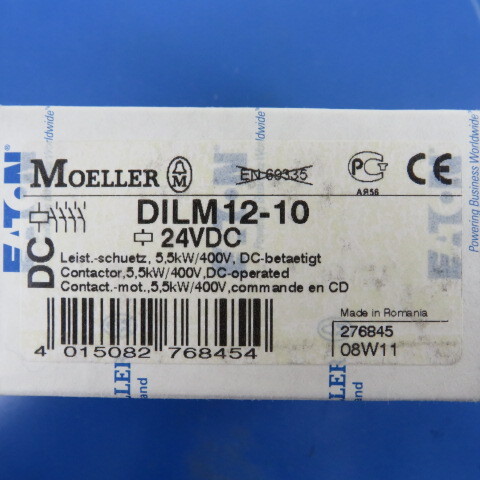 MOELLER-EATON DILM12-10 Qty of 1 per Lot RELAY MODULE, Contactor, DIN Rail, Pan