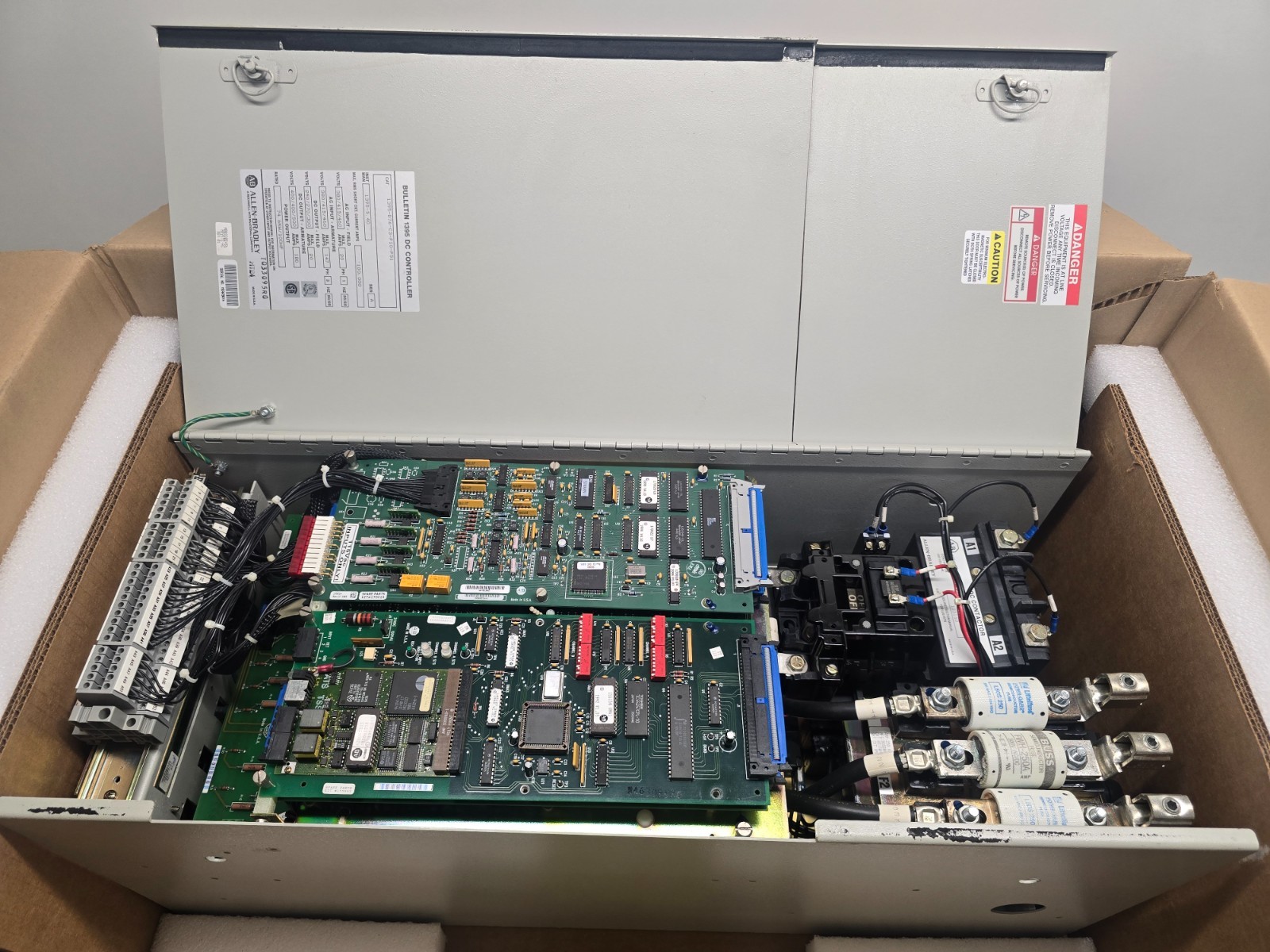 REFURBISHED! ALLEN-BRADLEY 100HP DC DRIVE 1395-B76-C3-P10-P51