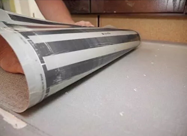 QuietWarmth Tile QWT1.5X5F120 Radiant Floor Heating Mat for Below Tile Stone and