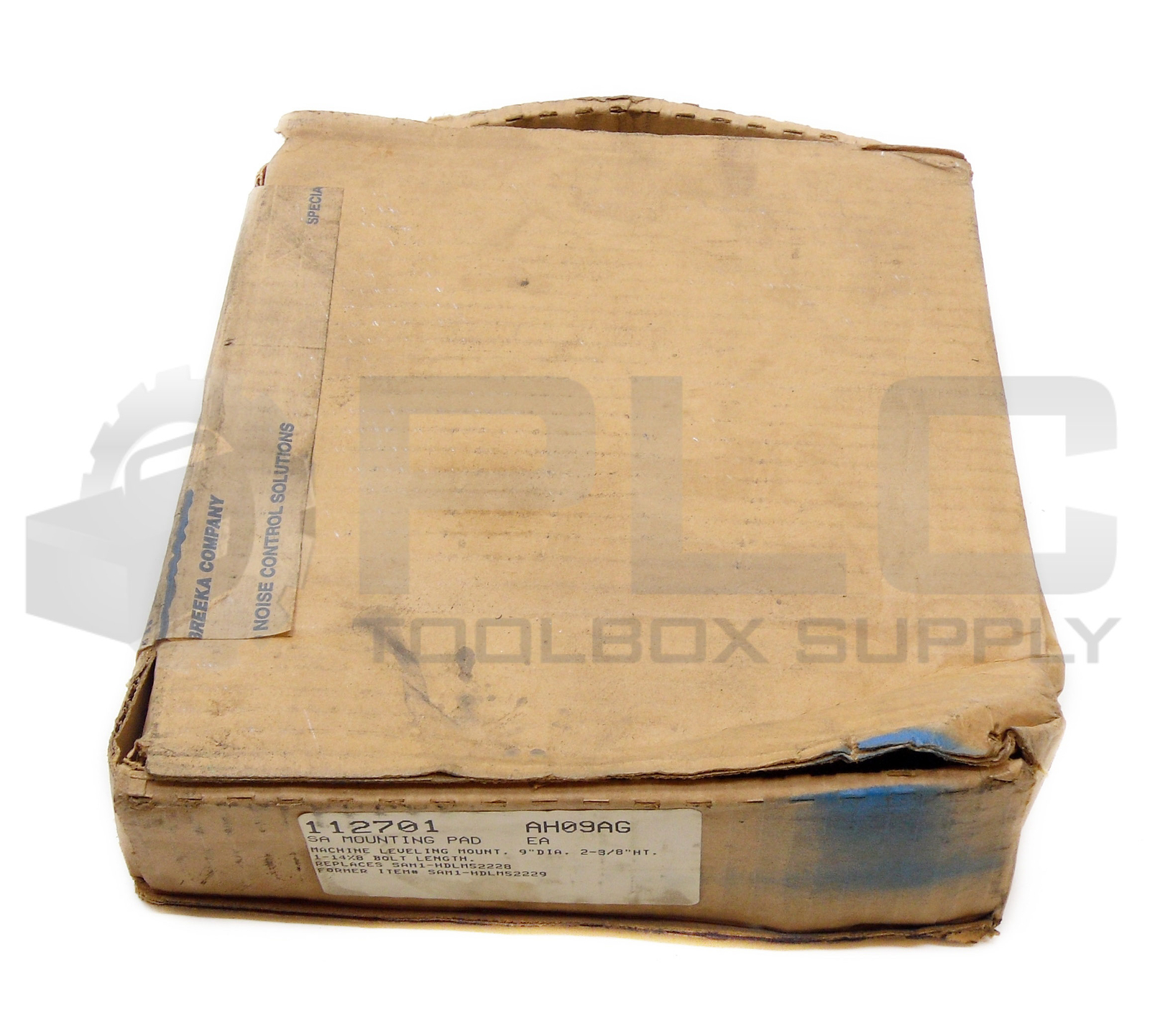 NEW 112701 MACHINE LEVELING MOUNTING PAD 9″D 2-3/8″HT 1-14X8 BOLT AH09AG