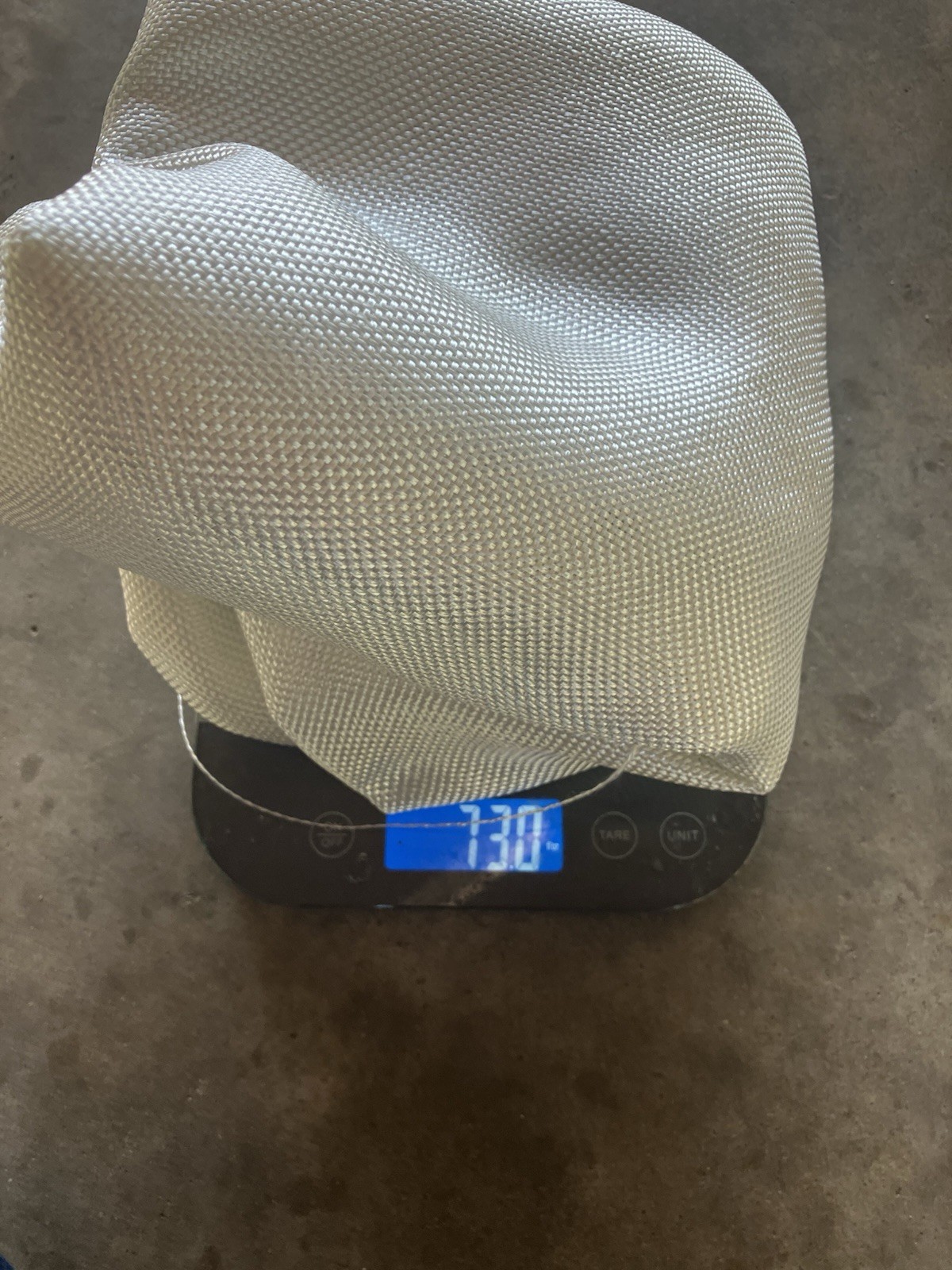 48 Inch Width X 5 Yards Plain Weave 10oz Fiberglass