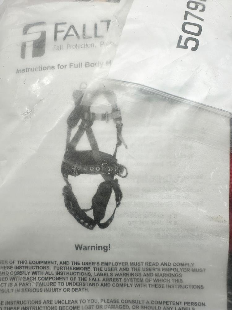 Falltech 7008XX Tradesman Plus Full Body Harness 2XL NEW FREE FAST SHIP