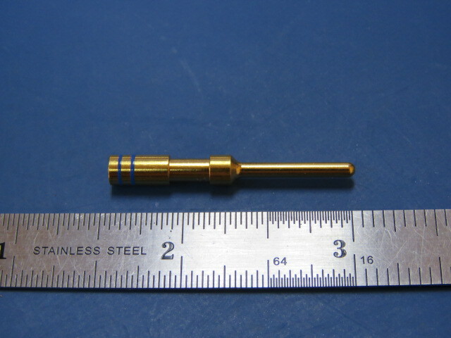 SPACECRAFT R12-6438-140R Qty of 4 per Lot CONNECTOR PIN; MIL-C-5015 CRIMP F80 P