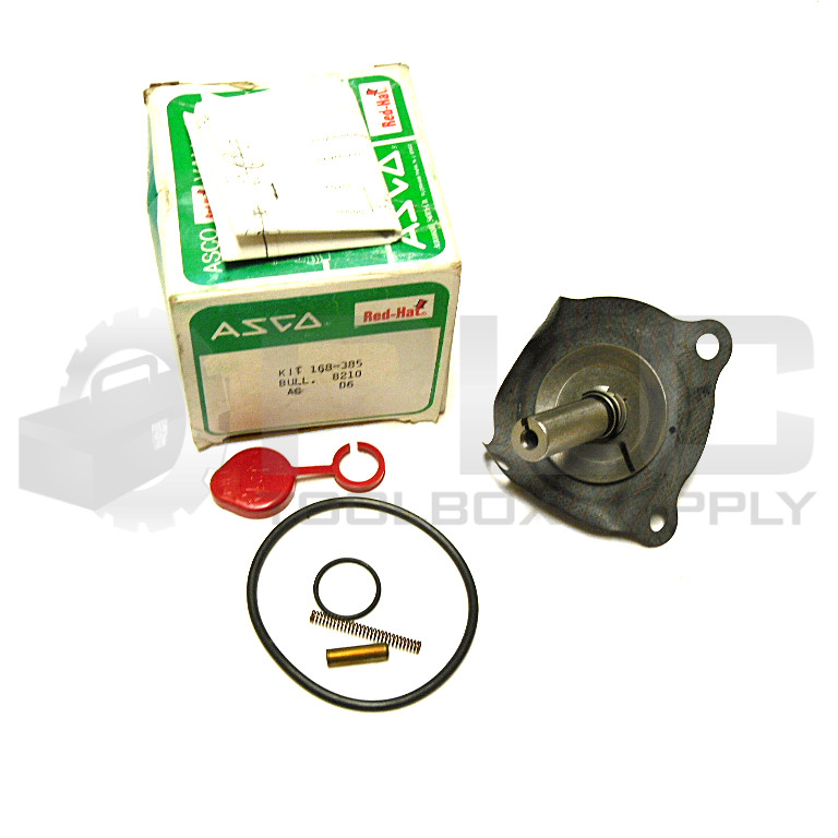 NEW ASCO RED-HAT 168-385 SOLENOID VALVE REPAIR KIT 8210