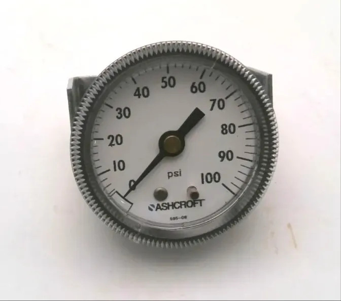 203D-208D GAUGE, 2″, 0-60PSI/KPA/BAR, 1/8″ CBM UC