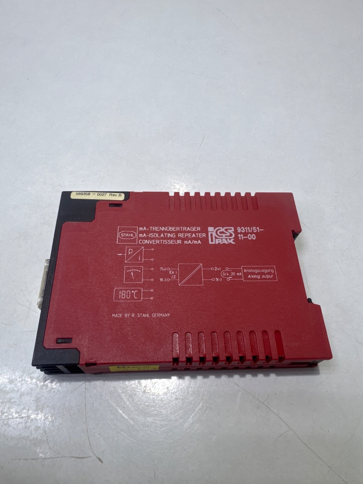 STAHL 9311/51-11-00 ISOLATED VOLTAGE CONVERTER Repeater