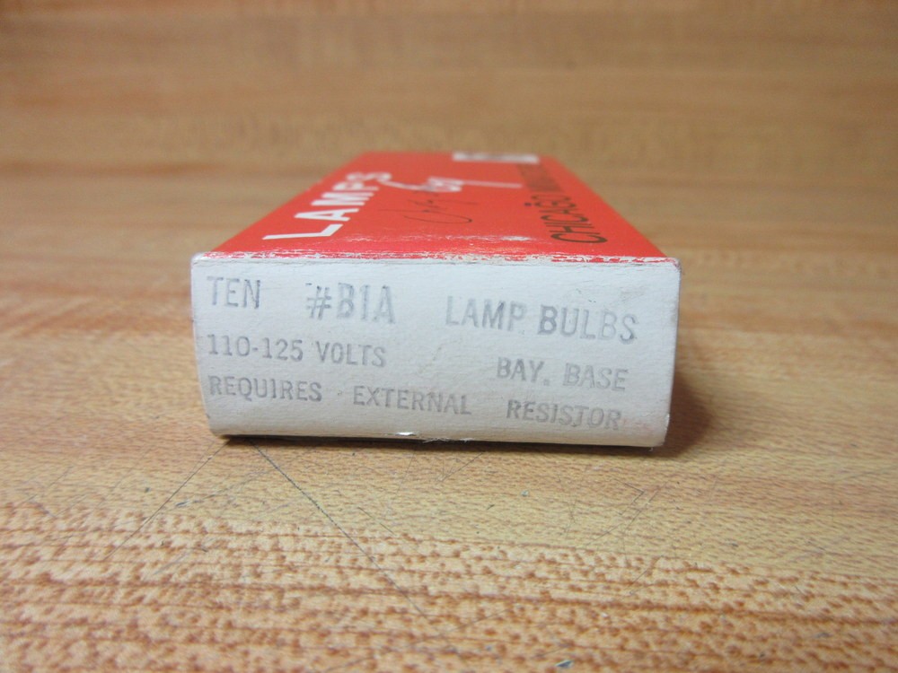 Chicago Miniature NE51 B1A Miniature Lamp Bulbs (Pack of 10)
