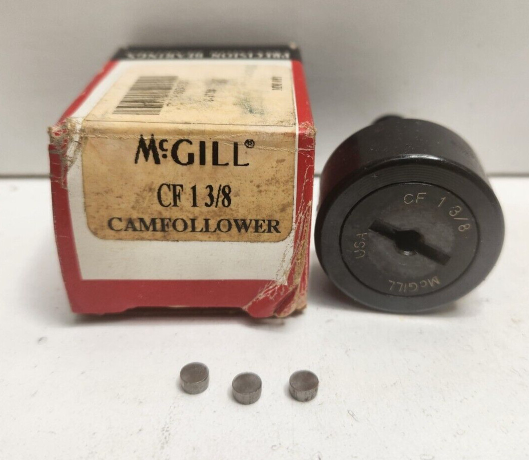NEW OLD STOCK! MCGILL 1-3/8″ DIA CAM FOLLOWER CF-1-3/8