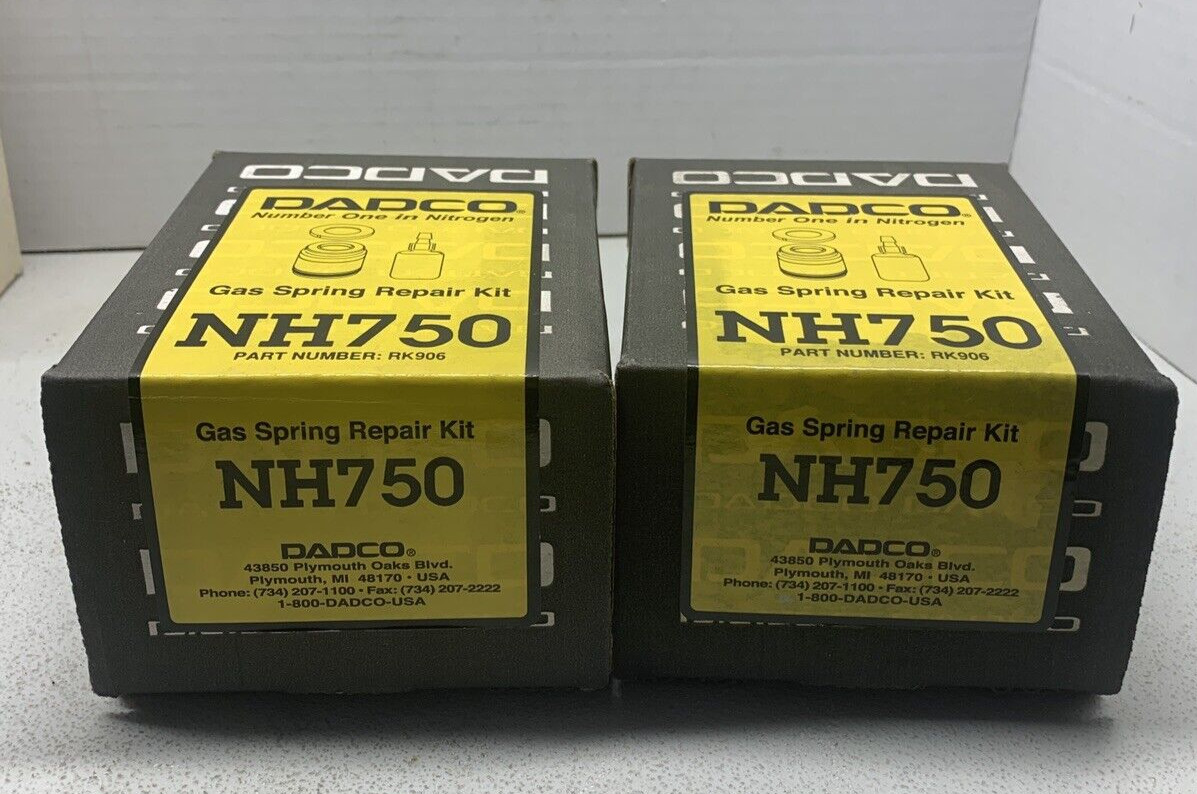 DADCO NH750 GAS SPRING REPAIR KITS RK906 (SET OF 2) **NEW**