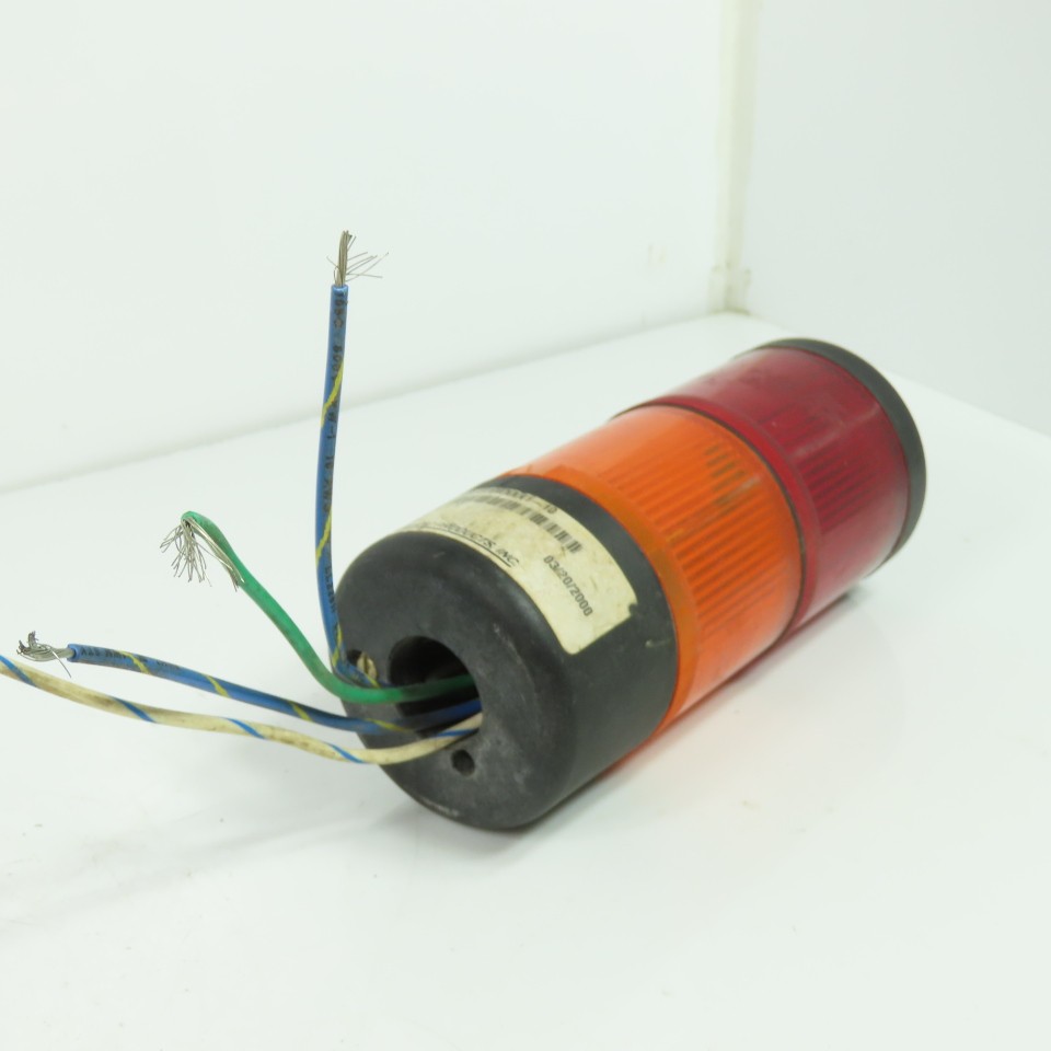 Electro-Matic EMSL31VWXXX1-10 Light Stack Tower Red/Orange 24V 6-1/4″ OAL Lot/3