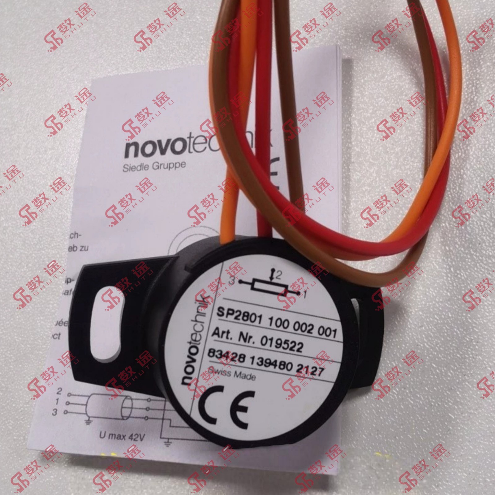 Novotechnik SP2821-100-002-001 Rotary Sensor SP2821 100 002 001#1pcs new in box