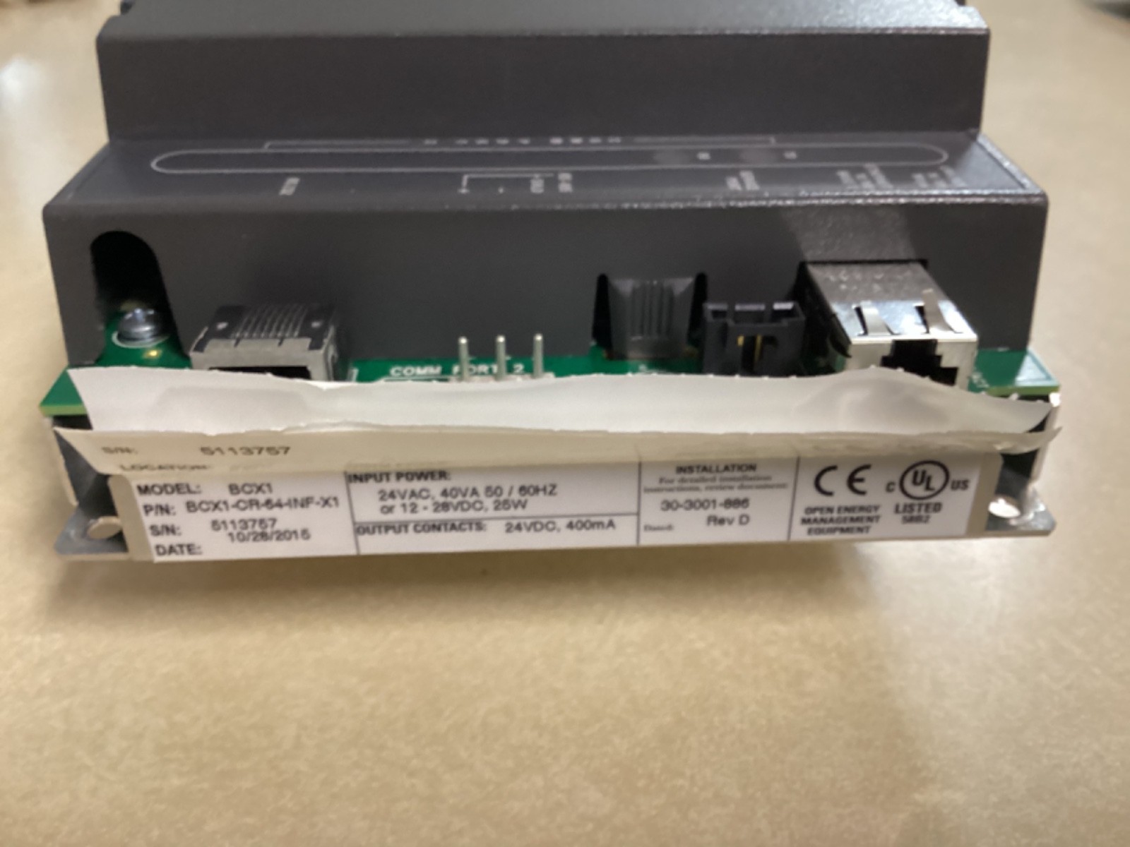 SCHNEIDER ELECTRIC Andover Continuum bCX1 – Model: CX9640 (USED)