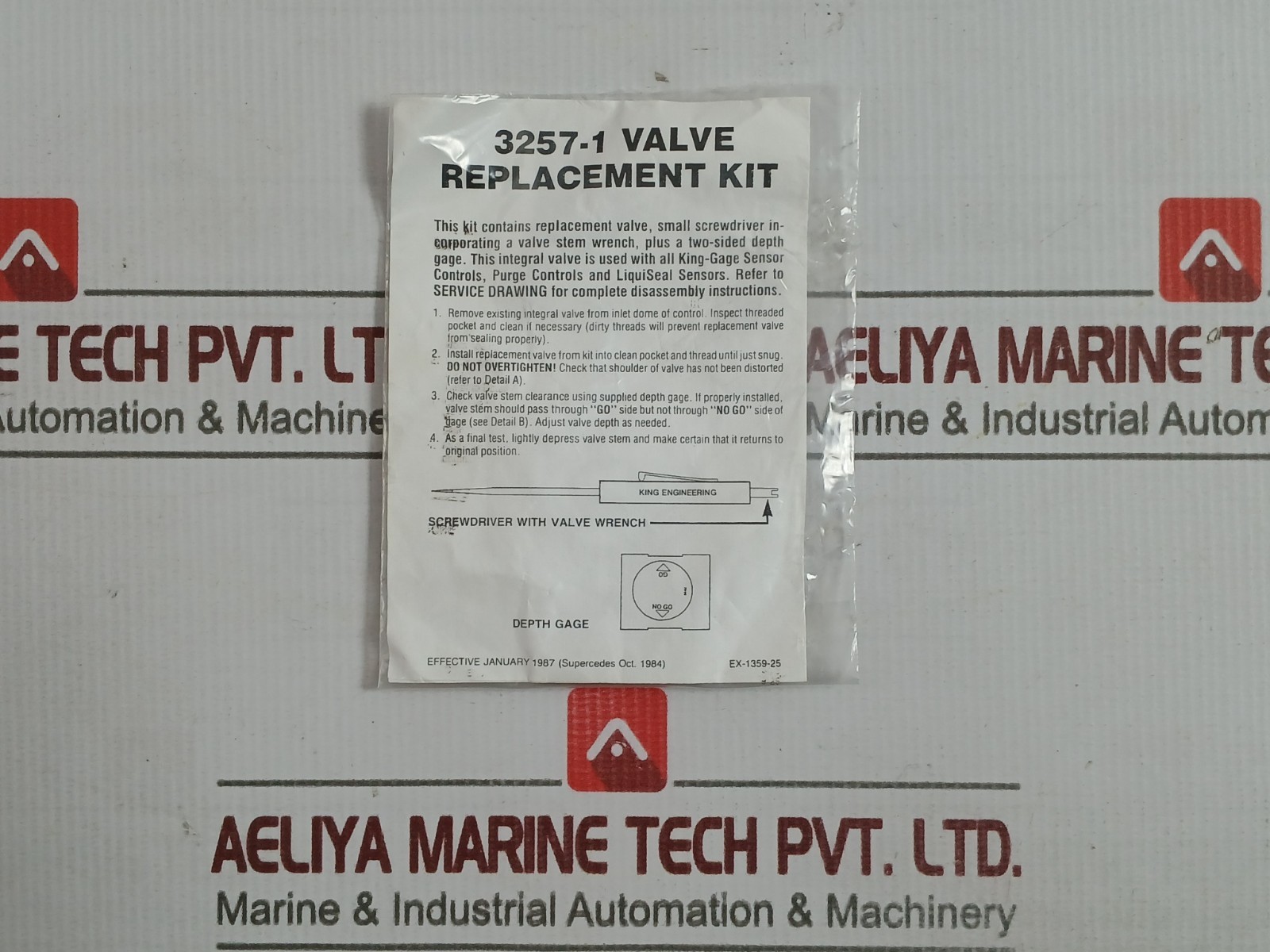 KING-GAGE 7334-9 Control Section Service Kit