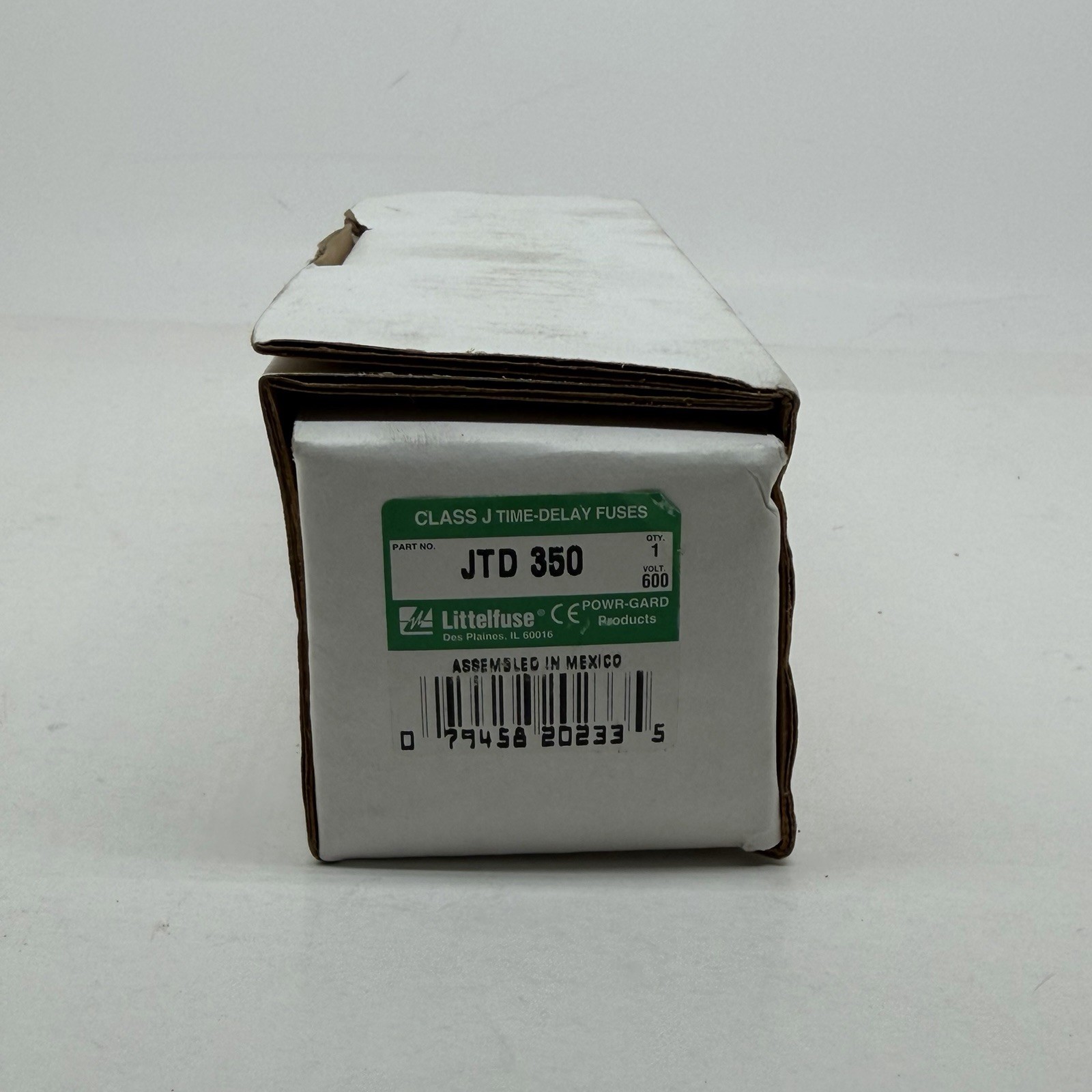 NEW LITTELFUSE JTD 350 TIME DELAY FUSE 350A 600VAC