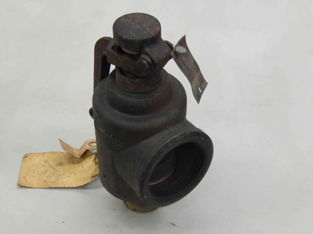 #54 Teledyne Farris 1855-0L 1-½” x 2-½” Safety Relief Valve 1-1/2 x 2-1/2