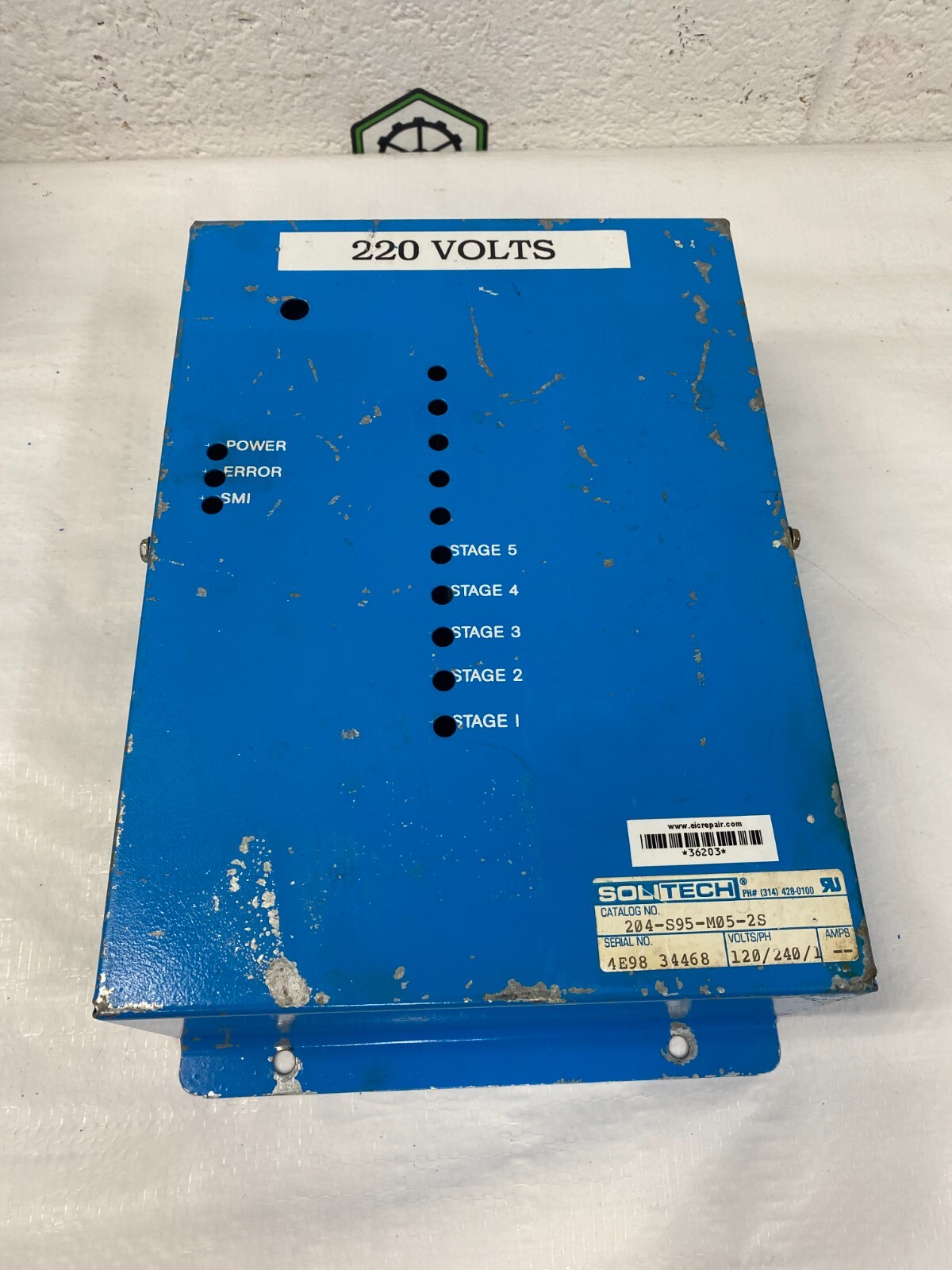 Solitech 204-S95-M05-2S Controller – For Parts