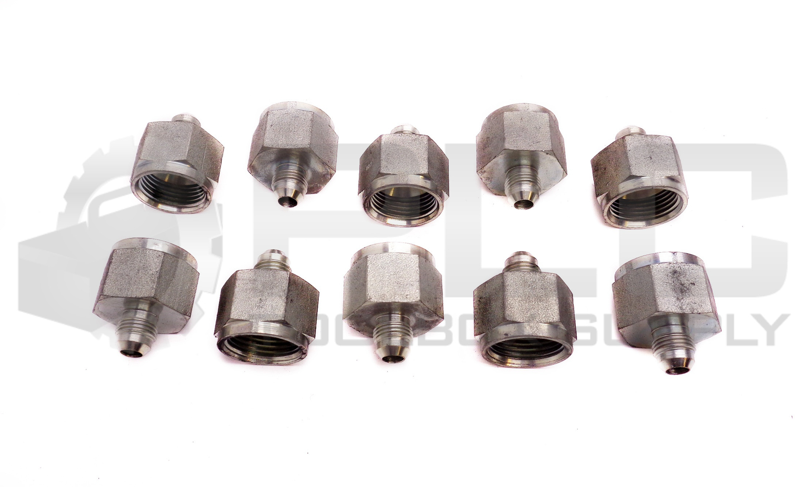 LOT OF 10 NEW 5/16″ ID 9/16″ OD TAPER 1″ FEMALE HYDRAULIC FITTING