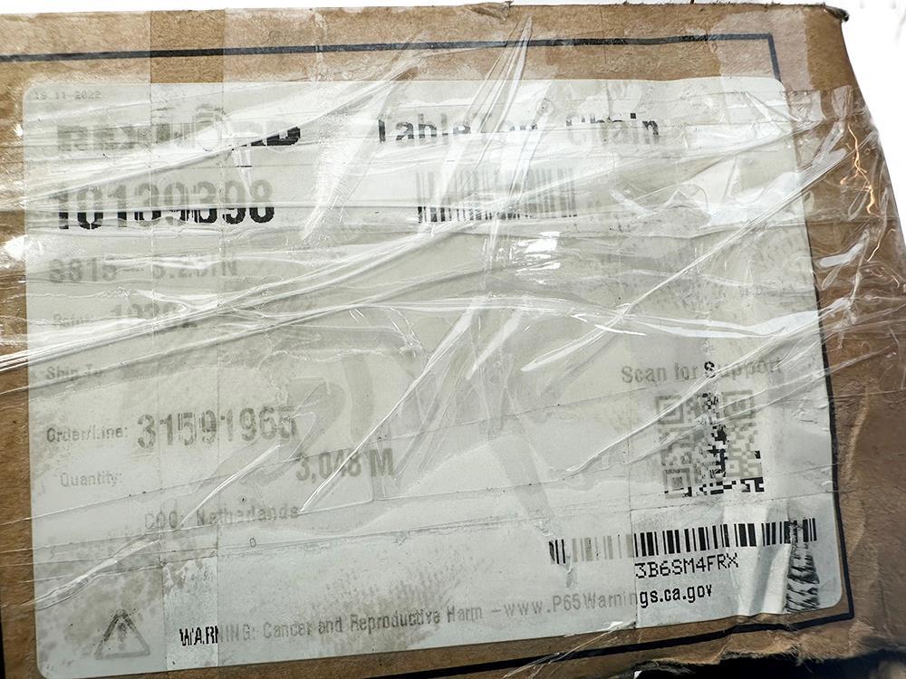 Rexnord 10139398 S815-3.25″ Tabletop Chain NEW FREE FREE FAST SHIP