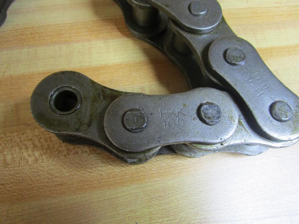 HKK Chain 100-1R Roller Chain 1001R 30″ Length