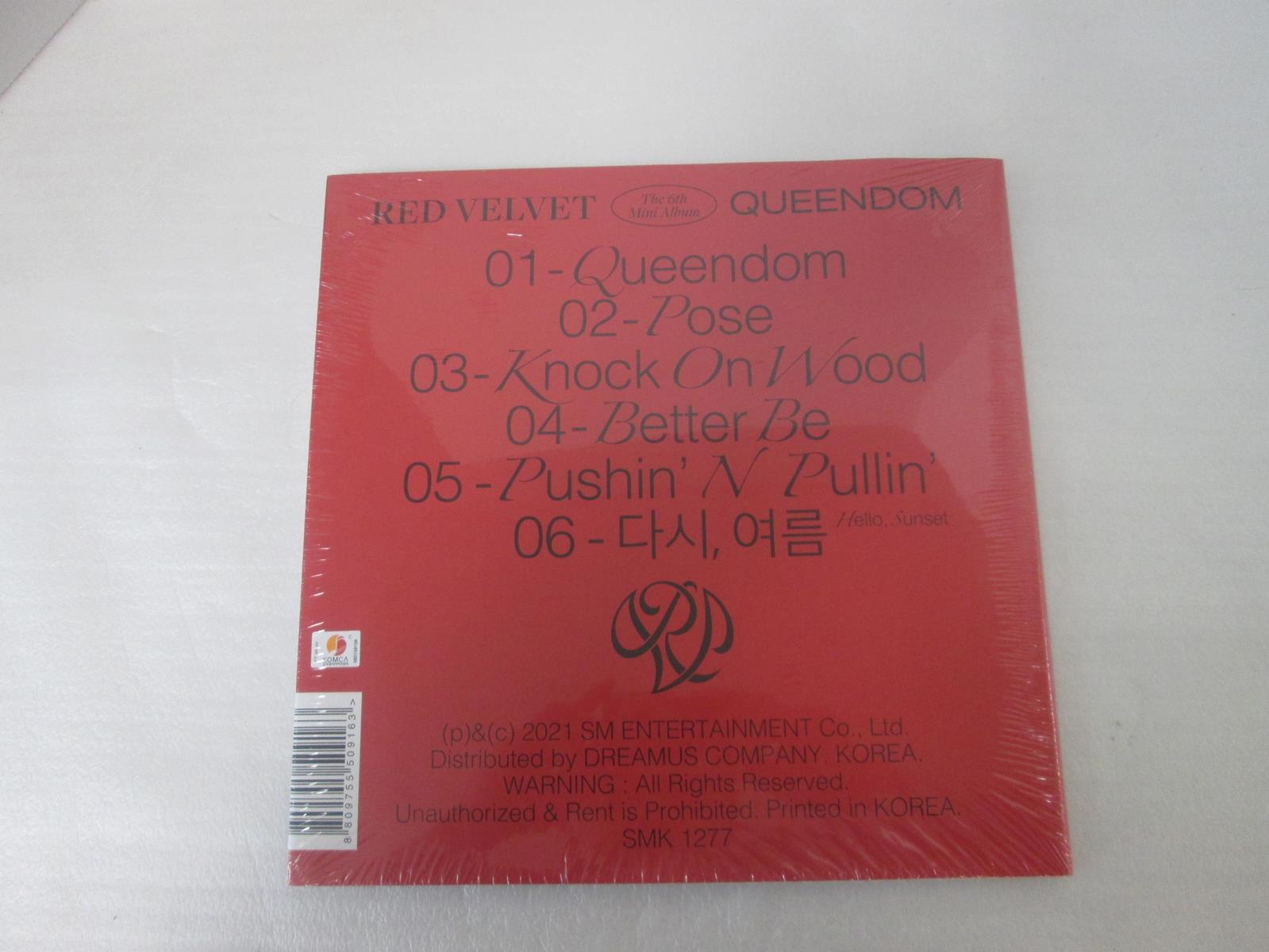 RED VELVET THE 6TH MINI ALBUM QUEENDOM VERSION A SEALED