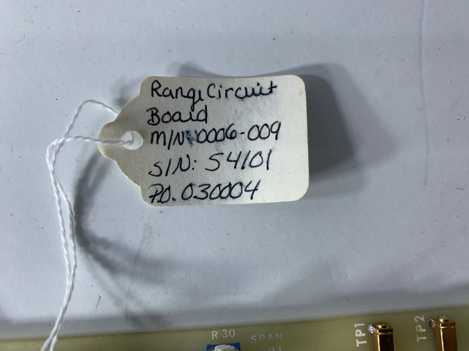 BALSBAUGH CIRCUIT BOARD MODULE 5S8710 54101 6009D 5S871054101 1700-254B F8706B