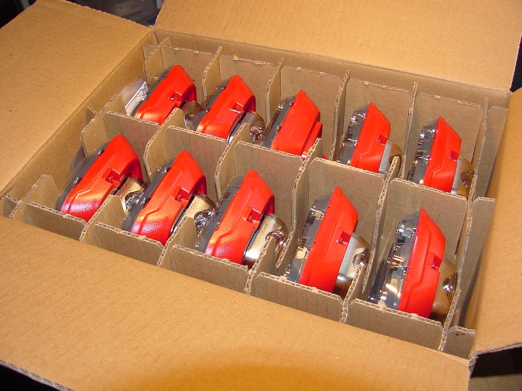 Bulk Pack (10 count) System Sensor SRL-BP10, Fire Alarm Strobe RED, Indoor, NEW