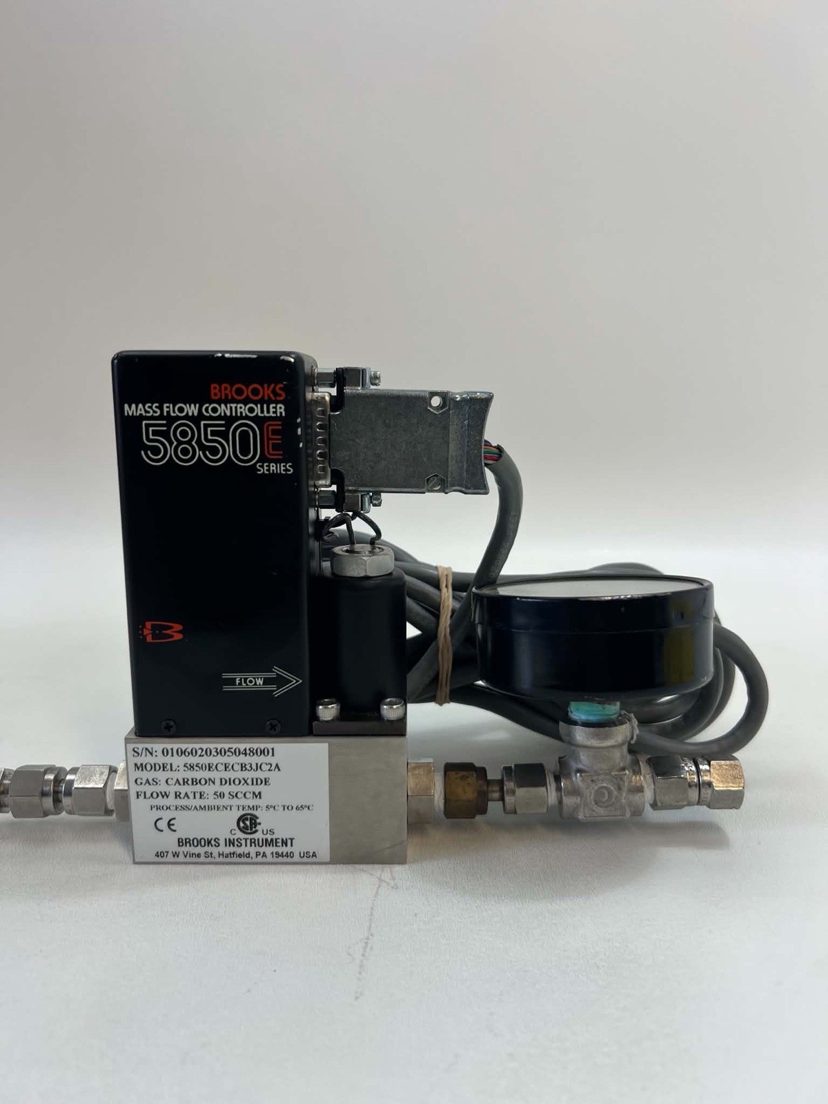 Brooks Instruments 5850E Mass Flow Controller Air