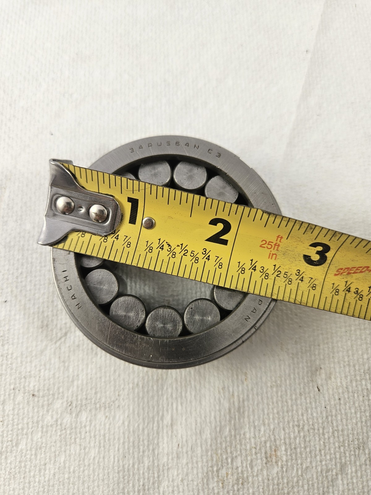 Nachi 34RUS64N C3 Cylindrical Roller Bearing 34×64×22 mm – OEM Japan – NOS