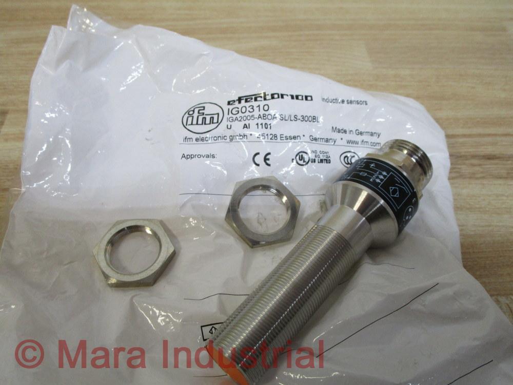 IFM Efector IGA2005-ABOA/SL/LS-300BL Sensor IG0310