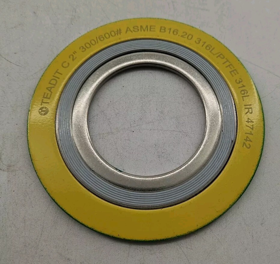 Teadit – 2″ Spiral Wound Gasket – 300/600# – 316L – Lot of 10