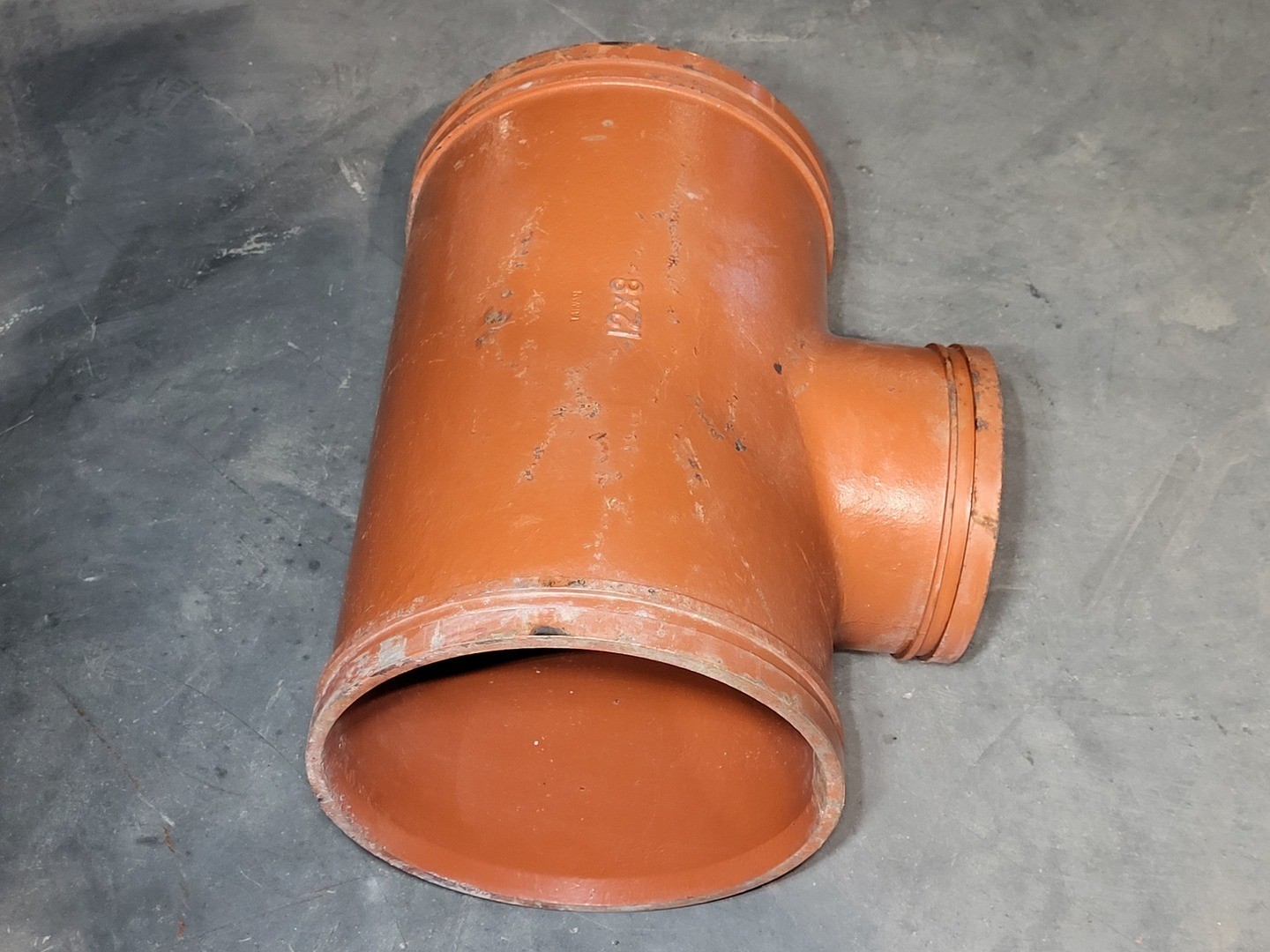 SURPLUS NEW SHURJOINT 7121 12″x12″x8″ Grooved End Reducing Tee Fitting – Parts