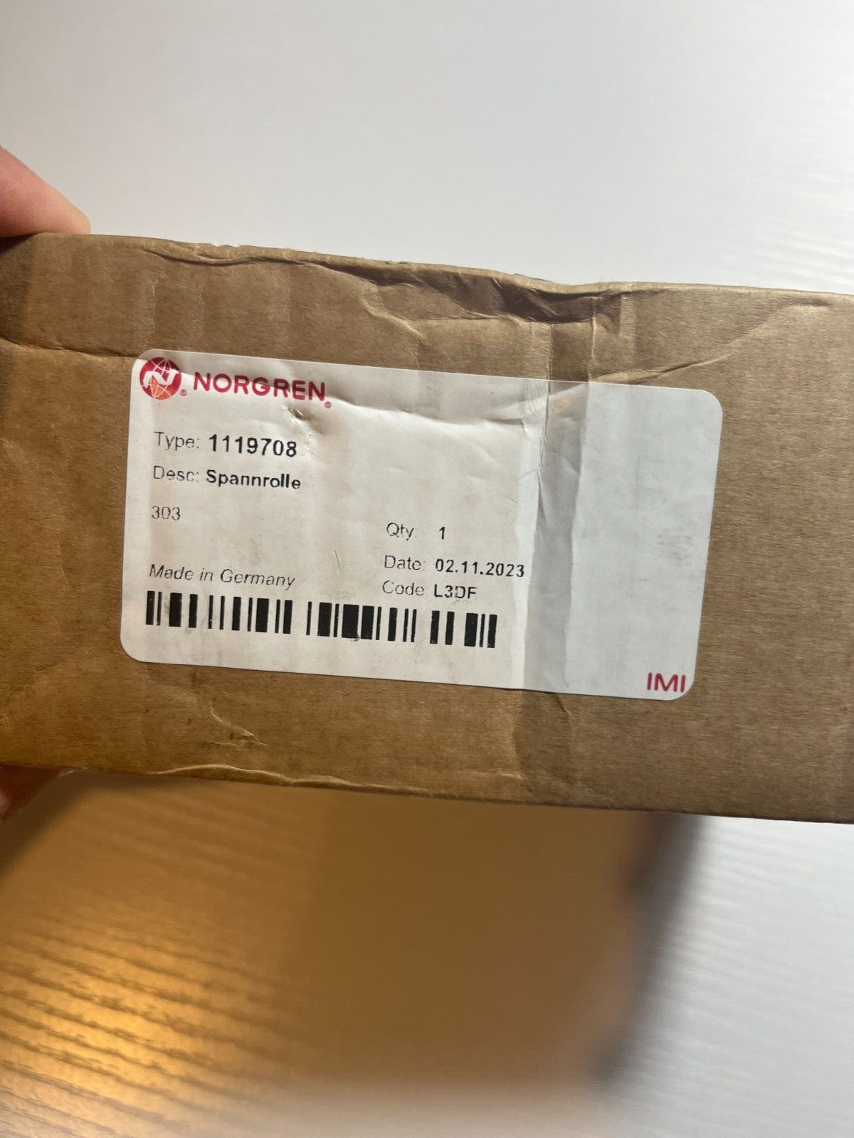 Norgren 1119708 Spannrolle OPTIMA 2329225 Tension Pulley for Linear Drive