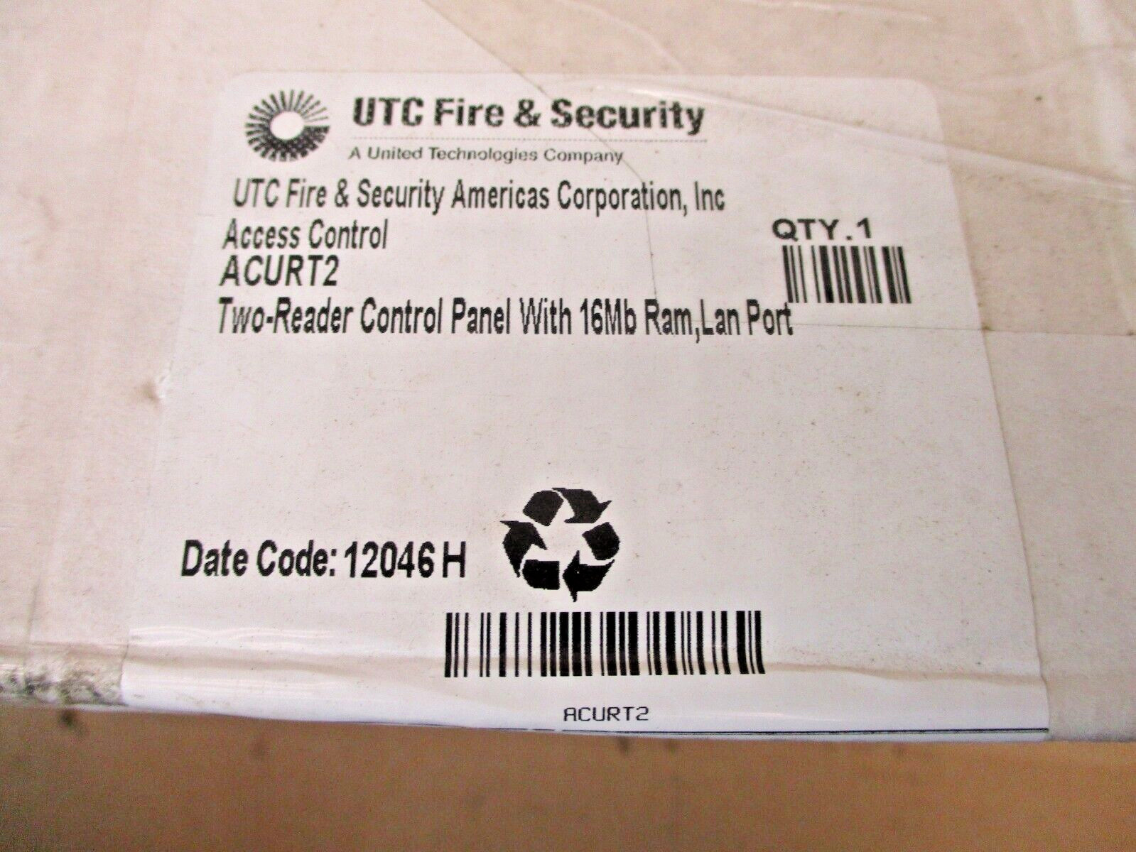 GE Security ACURT2 136168-01 Rev Q UTC Fire & Security American Corp. 46304WVS