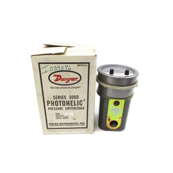 DWYER A3003C 120/240VAC 10A 25PSI 0-3″H2O NSMP