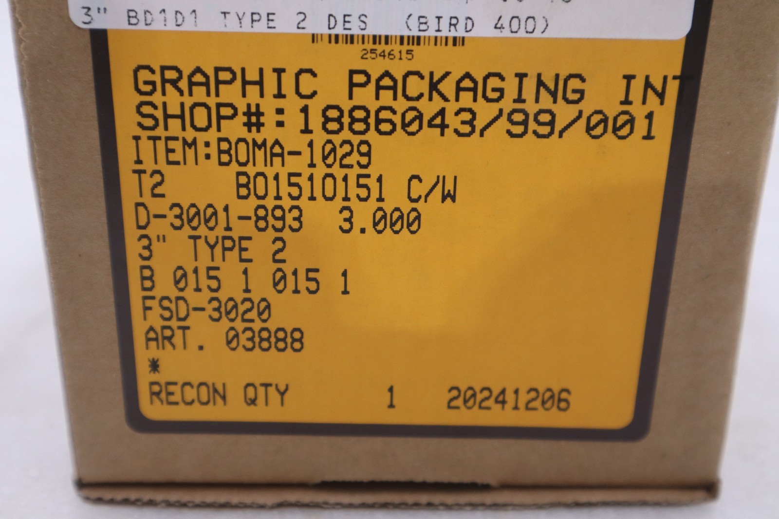 John Crane FSD3000 Spring Seal Assembly 2.875″ NEW IN BOX STOCK GF-939