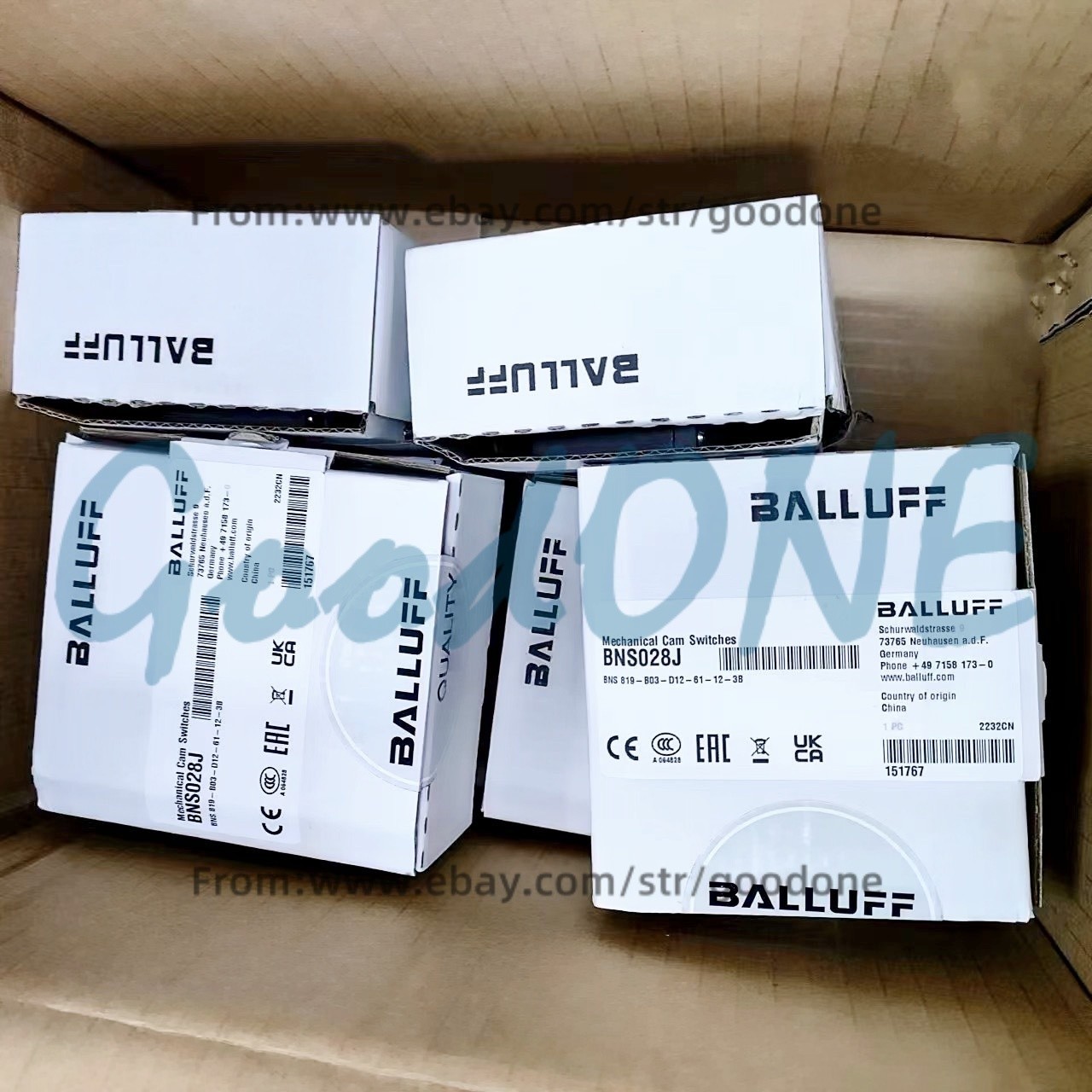 1PC NEW FOR Balluff BNS 819-B03-D12-61-12-3B Cam Switch