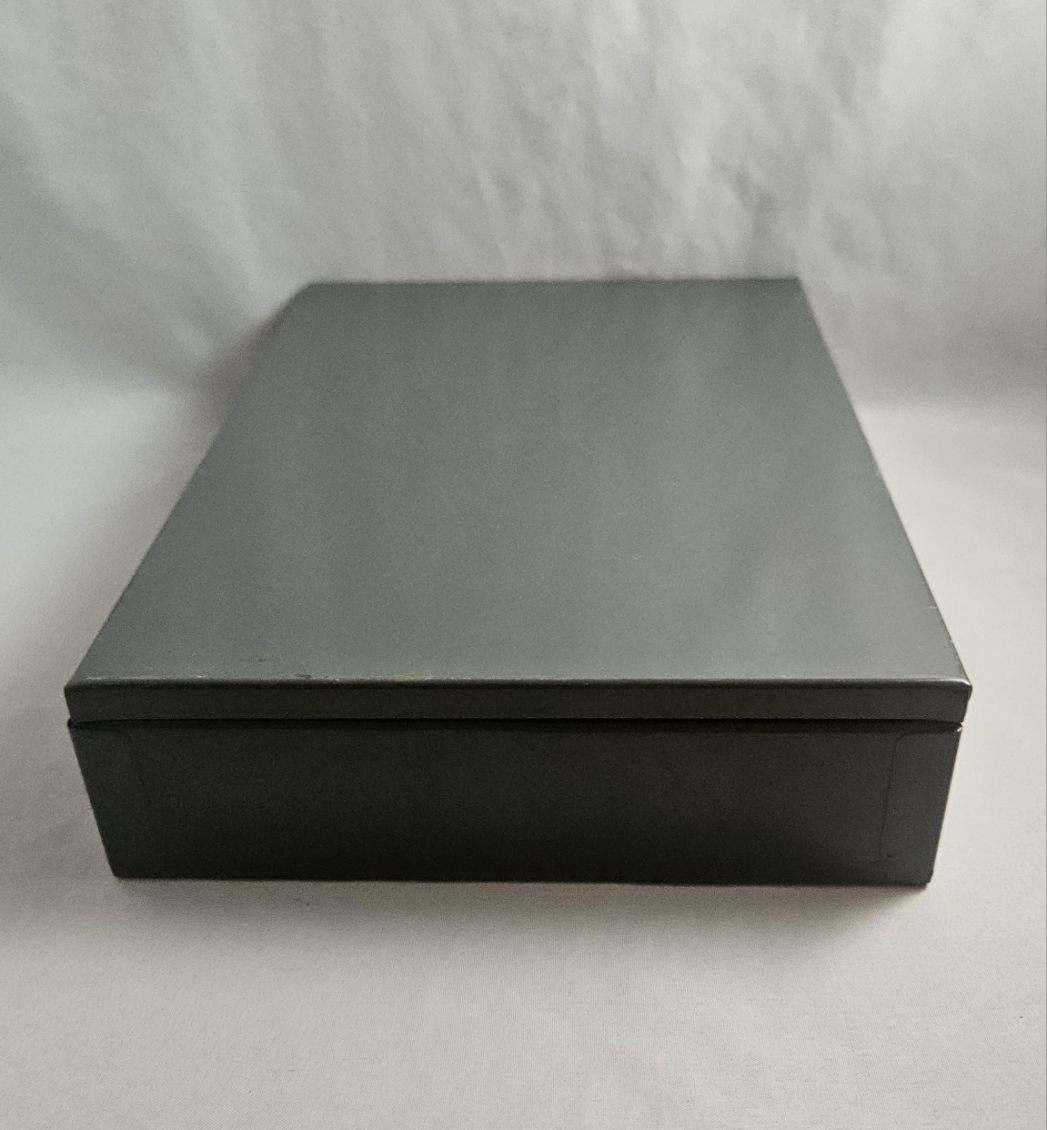 Vintage ASCO #10 Steelmaster Bond Strong Cash Metal Box 2 Keys