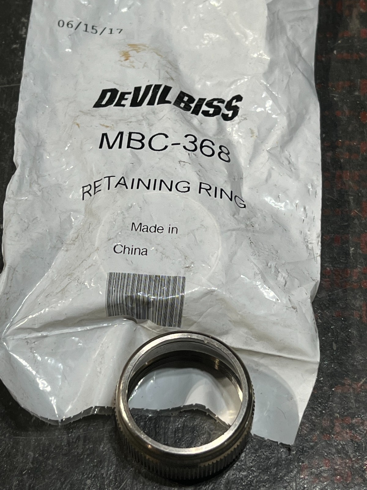 devilbiss mbc-368 nos poor packaging