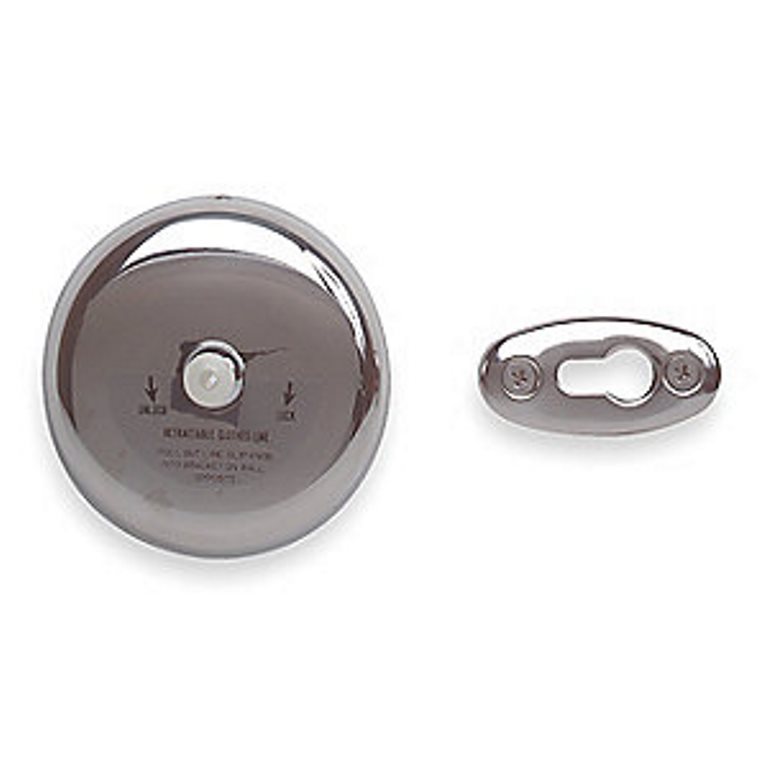 TRIDENT, RETRACTABLE CLOTHES LINE, NO. 938, 3P906A, CHROME FINISH