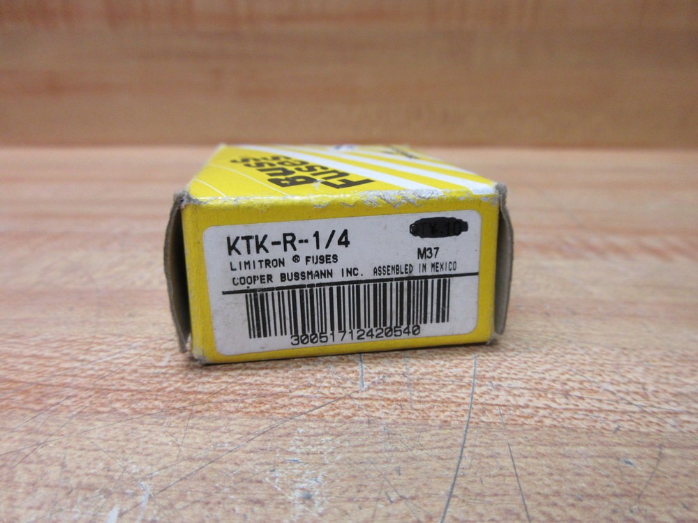 Buss KTK-R-1/4 Bussmann Fuse Cross Ref 6F192 (Pack of 8)