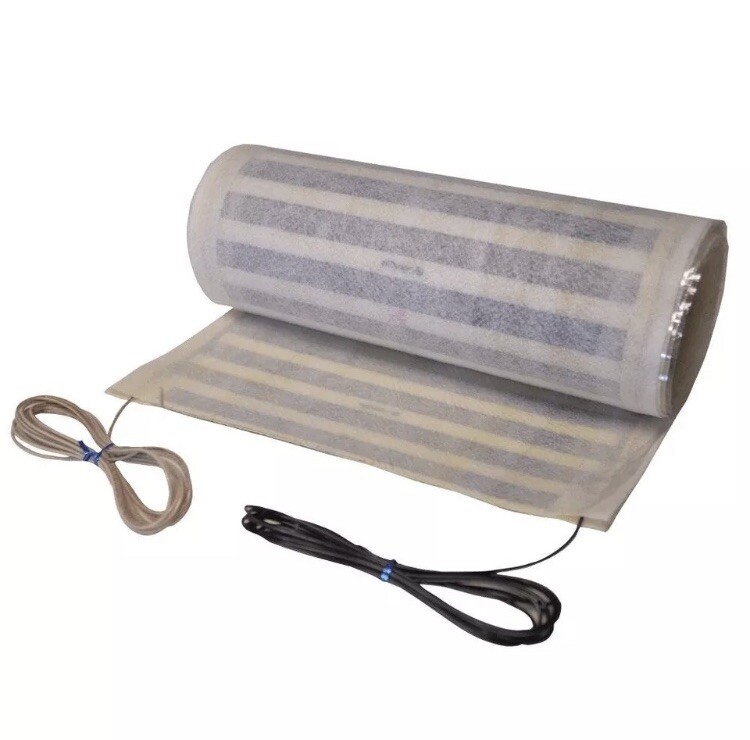QuietWarmth Tile QWT1.5X5F120 Radiant Floor Heating Mat for Below Tile Stone and
