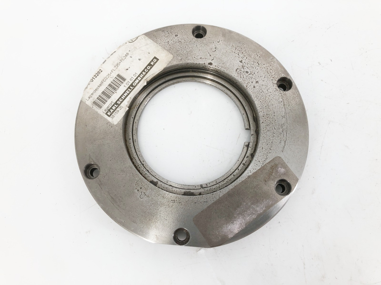 New Karl Schnell 013282 Bearing Cover FD225 FL225 FL248 – No Box