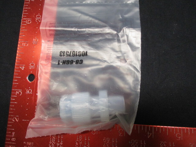ENTEGRIS-FLUOROWARE C8-6GN-1 FITTING, MALE CONNECTOR C8-6GN-1 GALTEK